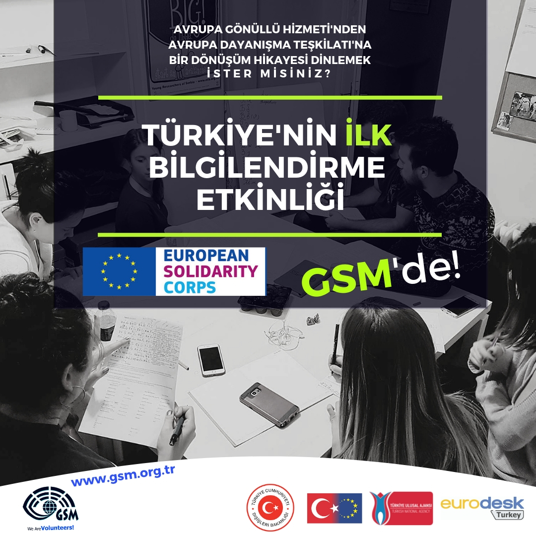 "European Solidarity Corps" Bilgilendirme Etkinliği