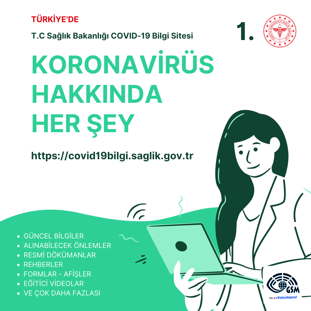 COVID-19'la İlgili Her Şey 2 Web Sitesinde!